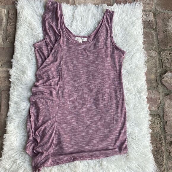 NWT Jessica Simply Ruffled Detail Maternity Tank Top Size Large - Picture 6 of 10